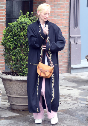 Tilda Swinton and Sandro Kopp, out and about, New Yorkm USA - 30 Apr 2019