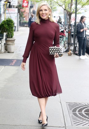 June Diane Raphael, out and about, New York, USA - 30 Apr 2019
