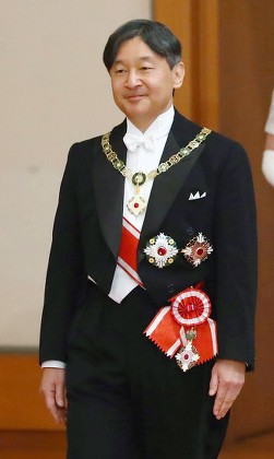 Japans New Emperor Naruhito Attends Sokuigochokennogi Editorial Stock ...