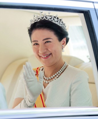 Japans New Empress Masako Waves She Editorial Stock Photo Stock Image