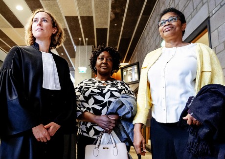 Trial of Nigerian widows against Shell in The Hague, Netherlands - 01 May 2019