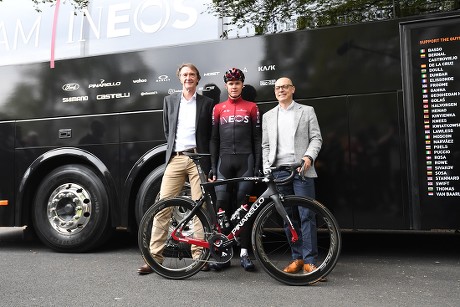Cycling Team Ineos Launch. Linton,Yorkshire, UK - 01 May 2019