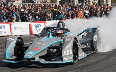 Mahindra Racings Belgian Driver Jerome Dambrosio Editorial Stock Photo ...