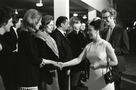 Princess Margaret at Keele University - 1968
