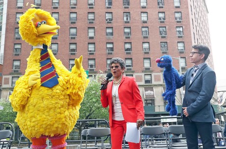 Sesame Street Renaming ceremony, New York, USA - 01 May 2019