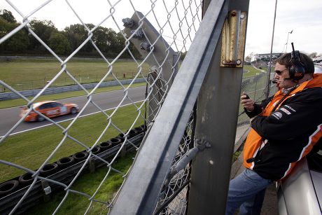 Driver Andy Neate's return to the track after crash, Britain  - 2009