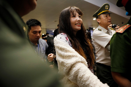 Doan Thi Huong of Vietnam, suspect in the assassination of North Korean leader's half-brother Kim Jong-nam freed, Hanoi - 03 May 2019