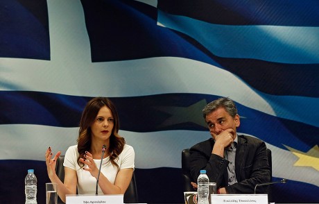 Press conference to announce the package of positive measures, Athens, Greece - 05 May 2019