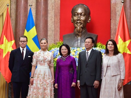 Crown Princess Victoria and Prince Daniel visit to Vietnam - 06 May 2019