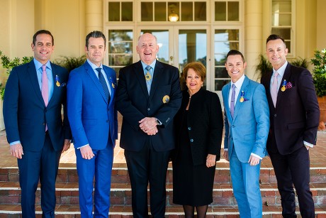 Band Human Nature honored with Order of Australia medals for their service to the performing arts, Canberra - 07 May 2019