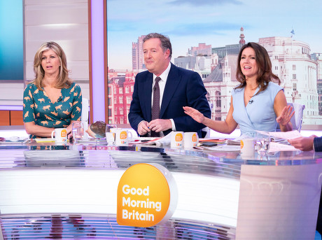 Kate Garraway Piers Morgan Susanna Reid Editorial Stock Photo - Stock ...