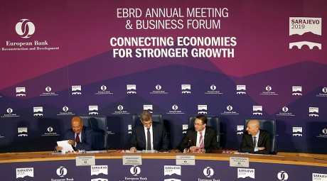 EBRD Annual Meeting in Sarajevo, Bosnia And Herzegovina - 08 May 2019