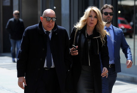 Gabriella Carlucci out and about, Milan, Italy - 07 May 2019