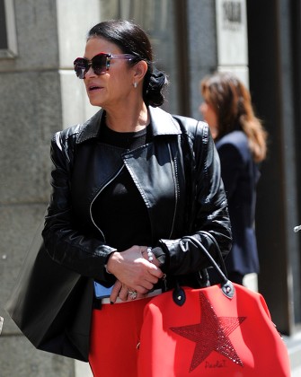 Demetra Hampton out and about, Milan, Italy - 07 May 2019