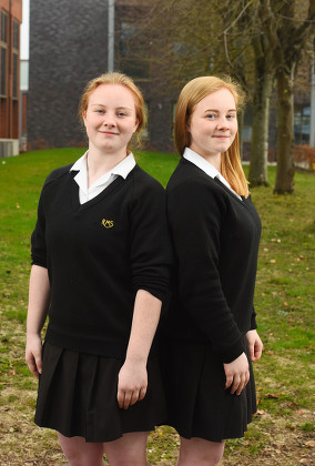 School has nine sets of twins preparing to take their GCSEs, Odiham, Hampshire, UK - 06 May 2019