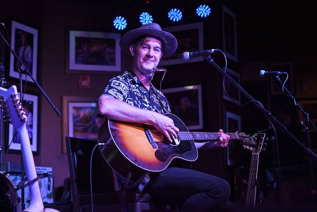 Garrett Dutton of G. Love and Special Sauce in concert, Boca Raton, Florida, USA - 09 May 2019