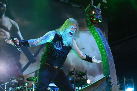 Amon Amarth in concert at The Coral Sky Amphitheatre, West Palm Beach, Florida, USA  - 11 May 2019