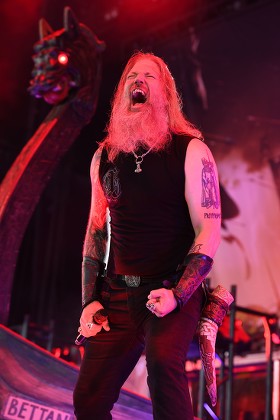 Amon Amarth in concert at The Coral Sky Amphitheatre, West Palm Beach, Florida, USA  - 11 May 2019