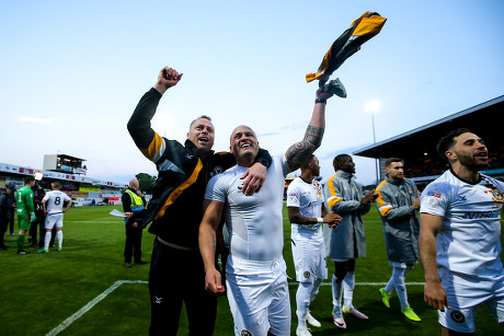 Mansfield Town v Newport County, UK - 12 May 2019