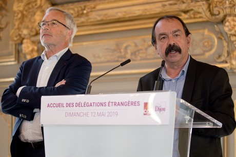 CGT congress at Dijon Town Hall, France - 12 May 2019