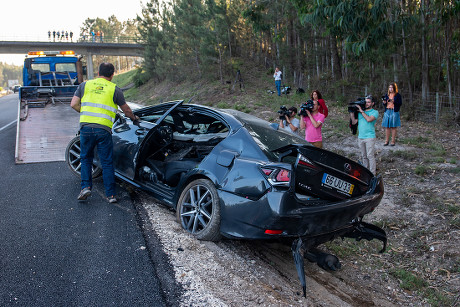 Former Portugal?s Prime Minister suffered a traffic accident, Leiria, Portugal - 15 May 2019