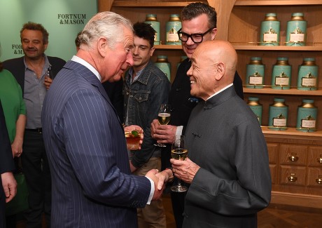 shaking handsFortnum & Mason Food & Drink awards, London, UK - 16 May 2019