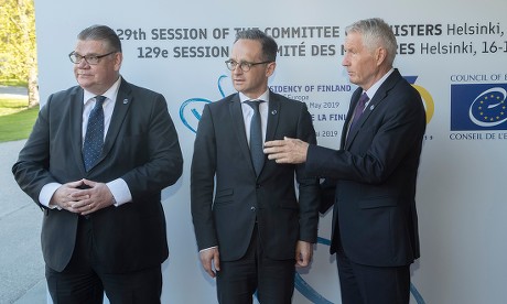 Council of Europe Ministerial Meeting in Helsinki, Finland - 17 May 2019