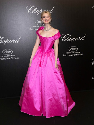 Elle Fanning Attends Chopard Love Party Editorial Stock Photo