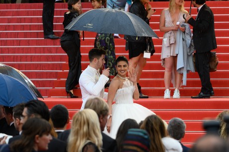 Priyanka Chopra Nick Jonas Editorial Stock Photo - Stock Image