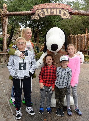 Gwen Stefani, out and about, Calico River Rapids, California, USA - 19 May 2019