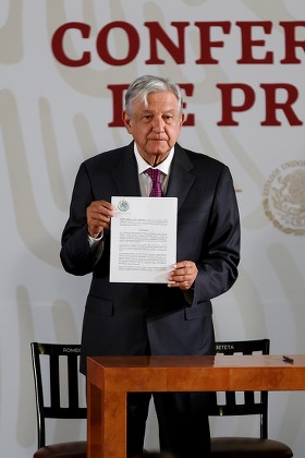 Mexican President Andres Manuel Lopez Obrador eliminates taxes exemption for big companies, Mexico City - 20 May 2019