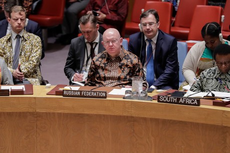 Security Council Debates Protection of Civilians in armed conflict, New York, USA - 23 May 2019