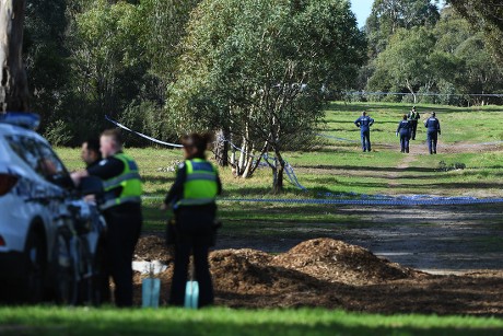 Forensic Investigators Enter Crime Scene Royal Editorial Stock Photo ...