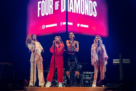 Four Of Diamonds in concert at First Direct Arena, Leeds, UK - 28 May 2019