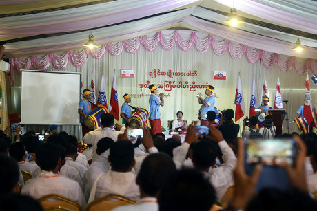 Members Arakan National Party Anp Attend Editorial Stock Photo