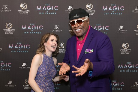 Magician Jen Kramer celebrates 1 year Anniversary at Westgate Las Vegas, USA - 29 May 2019
