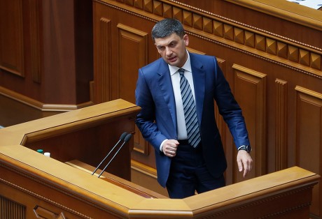 Ukrainian parliament rejects Prime Minister Groysman's resignation, Kiev, Ukraine - 30 May 2019