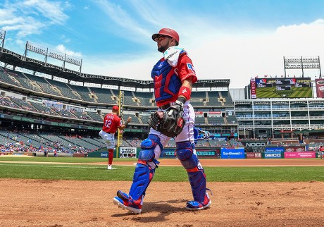 Texas Rangers Second Baseman Rougned Odor Editorial Stock Photo - Stock  Image