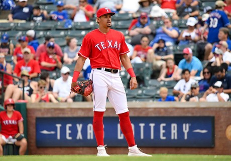 Texas Rangers Second Baseman Rougned Odor Editorial Stock Photo