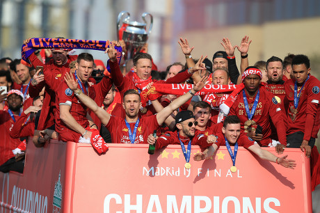 Liverpool FC Victory Parade, UEFA Champions League, Football, Liverpool, UK - 02 Jun 2019
