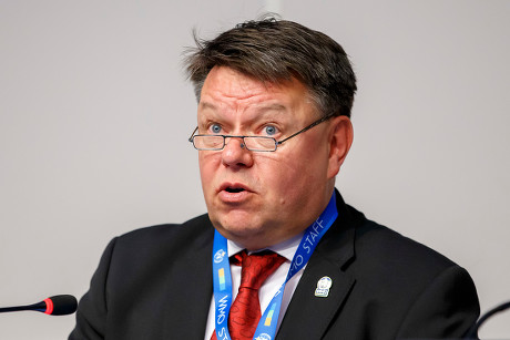 Finlands Petteri Taalas Wmo Secretarygeneral Delivers Editorial Stock ...