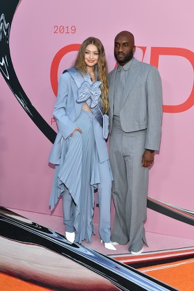 Gigi Hadid, Virgil Abloh at arrivals for 2019 Council of Fashion