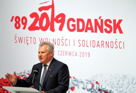 30th anniversary of Poland's first partially-free parliamentary elections since WWII, Gdansk - 04 Jun 2019