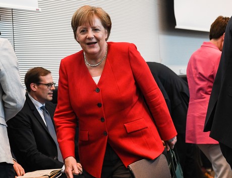 CDU CSU faction meeting, Berlin, Germany - 04 Jun 2019