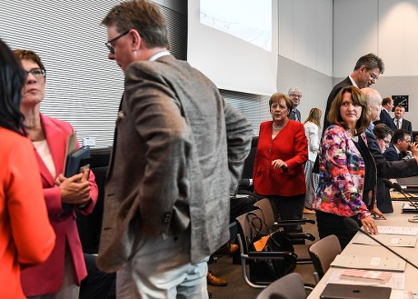 CDU CSU faction meeting, Berlin, Germany - 04 Jun 2019