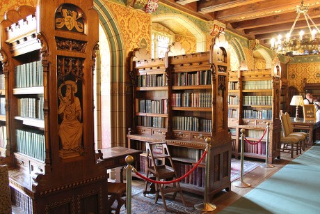 Cardiff Castle Library Interior Editorial Stock Photo - Stock Image ...