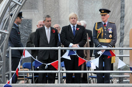 The unveiling ceremony of the statue of RAF Commander Air Chief Marshal Sir Keith Park on the Fourth Plinth, Trafalgar Square, London, Britain - 04 Nov 2009