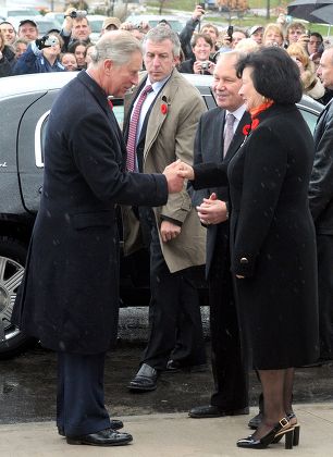 Prince Charles visits Niagara College, Niagara-on-the-Lake, Ontario, Canada  - 05 Nov 2009