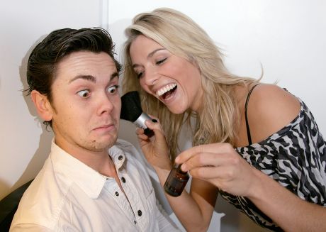 Ray Quinn and Emma Stephens open the new Boutique 'Sugar Rush' in Bear Cross, Bournemouth, Britain - 08 Nov 2009