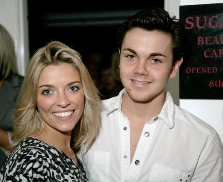 Ray Quinn and Emma Stephens open the new Boutique 'Sugar Rush' in Bear Cross, Bournemouth, Britain - 08 Nov 2009